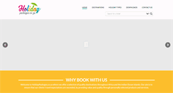 Desktop Screenshot of holidaypackages.co.za
