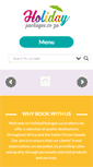 Mobile Screenshot of holidaypackages.co.za